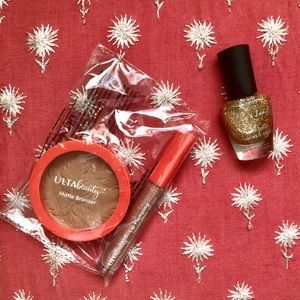 NEW. Ulta Beauty Matte Bronzer and Lip Plump Coat